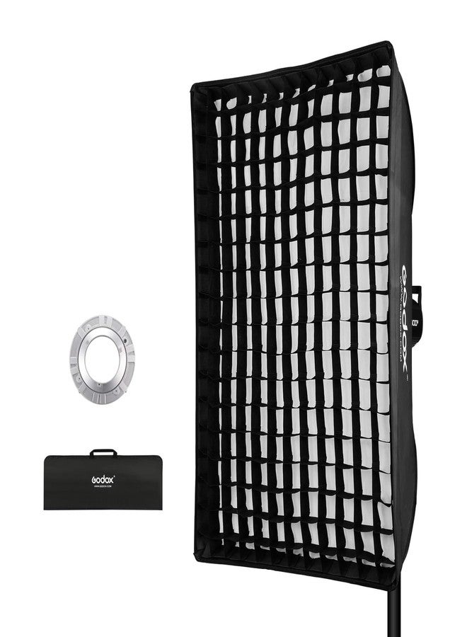 جودوكس إضاءة سوفت بوكس من جودوكس 80x120 سم / 32x48 بوصة مع شبكة خلية النحل وحلقة تثبيت بوينز لفلاش التصوير الفوتوغرافي الاستوديو وفلاش Speedlight و SUPON USB LED (80x120 سم مع شبكة) - Image 3